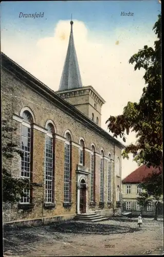 Ak Dransfeld in Niedersachsen, Kirche