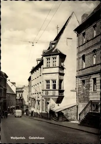 Ak Weißenfels an der Saale, Geleitshaus