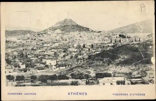 Ak Athen Griechenland, Panorama