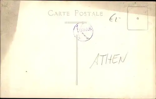 Foto Ak Athen Griechenland, Panorama der Stadt, Akropolis