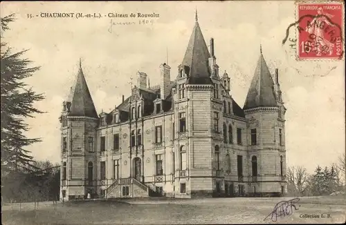 Ak Chaumont Maine-et-Loire, Château de Rouvoltz