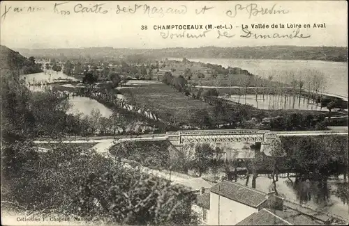 Ak Champtoceaux Maine-et-Loire, la Vallée de la Loire en Aval, Panorama