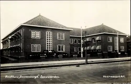 Ak Leeuwarden Friesland, Rusthuis Sonnenborgh