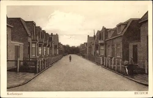 Ak Huizum Friesland Niederlande, Kerkstraat