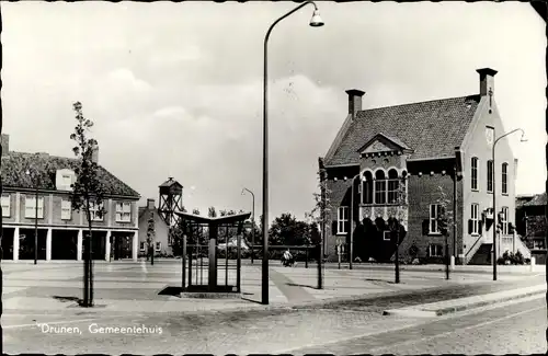 Ak Drunen Nordbrabant, Gemeentehuis