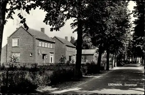 Ak Escharen Nordbrabant, Dorpstraat