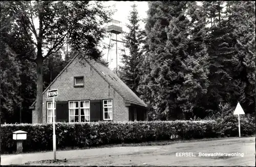 Ak Eersel Nordbrabant, Boswachterswoning