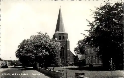 Ak Eersel Nordbrabant, Willibrorduskerk, Pastorie