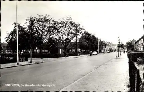 Ak Eindhoven Nordbrabant Niederlande, Kerstrooslaan, Kerstroosplein