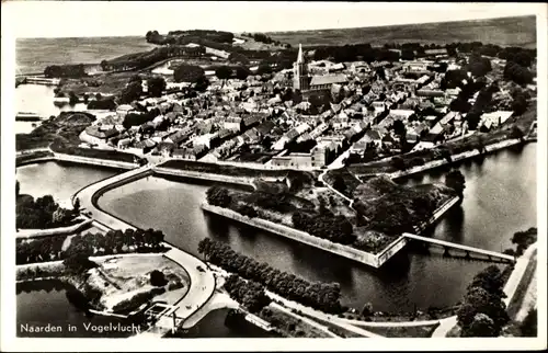 Ak Naarden Nordholland Niederlande, Vogelvlucht, Luftaufnahme, Bastion