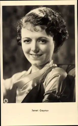 Ak Schauspielerin Janet Gaynor, Portrait