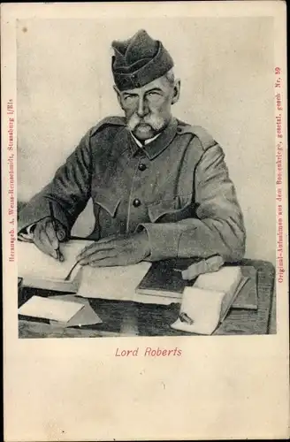 Ak Frederick Roberts, 1. Earl Roberts, Lord Roberts, Portrait