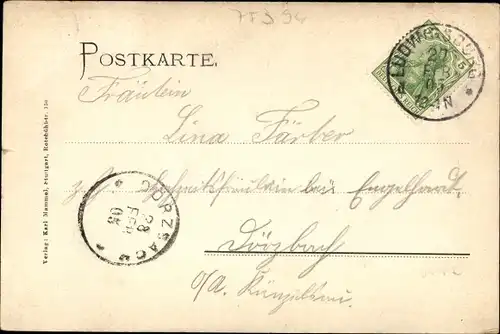 Gedicht Ak Oberreichenbach im Schwarzwald, Mobilmachung 1905, Rathaus