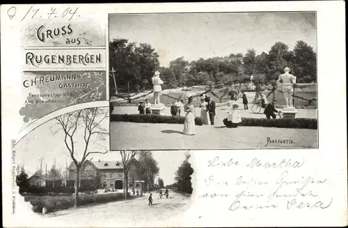 Ak Rugenbergen Bönningstedt in Schleswig Holstein, C. H. Reumann's Gasthof