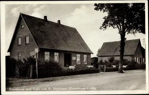 Ak Elmenhorst in Lauenburg, Konditorei und Cafe