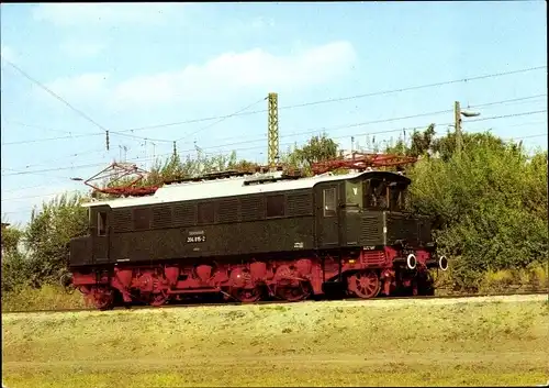 Ak Deutsche Eisenbahn, Elektrische Schnellzuglokomotive Baureihe 204, Verkehrsmuseum Dresden