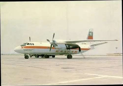 Ak Passagierflugzeug Antonow AN-24, Balkan, Bulgarian Airlines