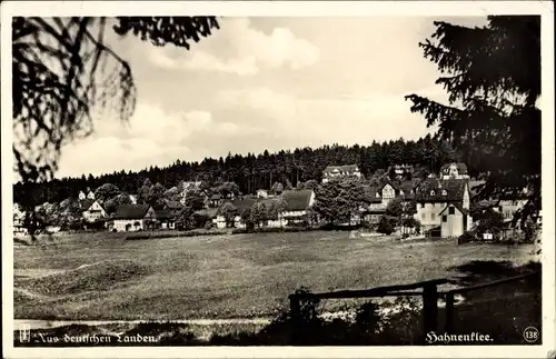 Ak Bockswiese Hahnenklee Goslar im Harz, Panorama