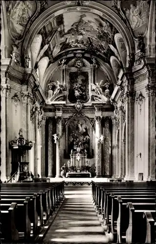 Ak Büren in Westfalen, Inneres der Jesuitenkirche