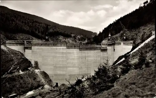 Ak Altenau Clausthal Zellerfeld im Oberharz, Okertalsperre