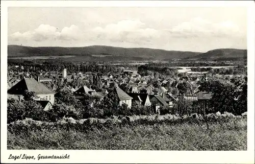 Ak Lage in Lippe, Gesamtansicht