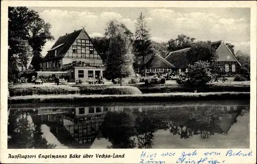 Ak Endel Visbek in Oldenburg, Gasthaus Engelmannsbäke