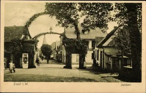 Ak Soest in Westfalen, Jacobitor