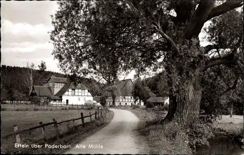 Ak Etteln Borchen in Westfalen, alte Mühle