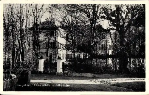 Ak Burgellern Scheßlitz in Oberfranken Elisabeth Hertschik Heim