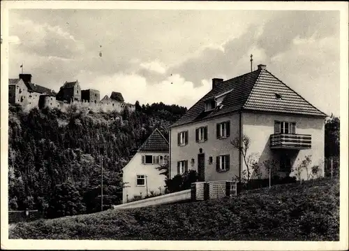 Ak Bad Neustadt a. d. Saale, Haus Charlotte mit Umgebung