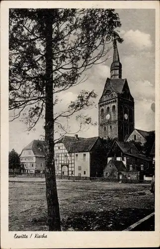 Ak Erwitte in Westfalen, Kirche