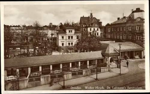 Ak Dresden Weißer Hirsch, Dr. Lahmann´s Sanatorium