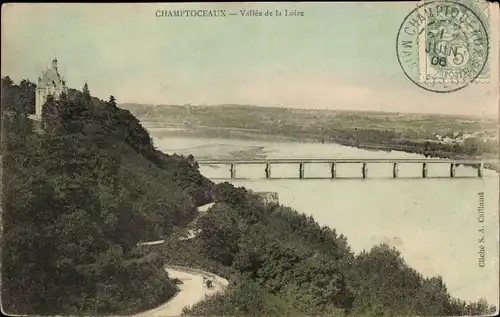 Ak Champtoceaux Maine-et-Loire, Vallée de la Loire, Panorama