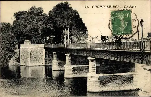 Ak Choisy-le-Roi Maine-et-Loire, le Pont