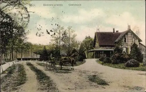 Ak Ginneken en Bavel Nordbrabant, Boschwachter