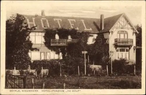 Ak Goirle Tilburg Nordbrabant Niederlande, Nieuwkerk, Hotel-Pension De Golf
