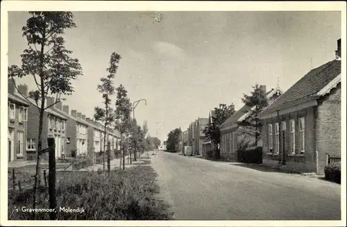 Ak 's Gravenmoer Dongen Nordbrabant, Molendijk