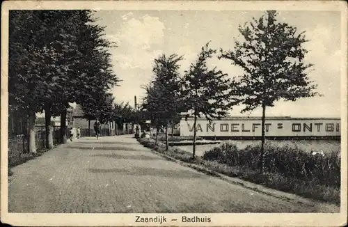 Ak Zaandijk Nordholland, Badhuis