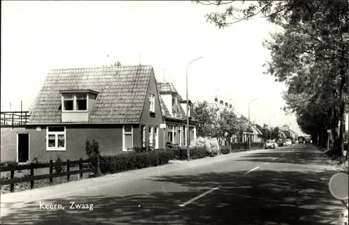 Ak Zwaag Nordholland Niederlande, Keern, Ortspartie