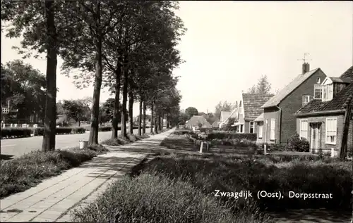 Ak Zwaagdijk Oost Nordholland Niederlande, Dorpsstraat