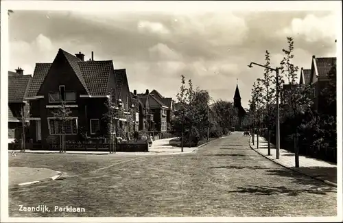 Ak Zaandijk Nordholland, Parklaan