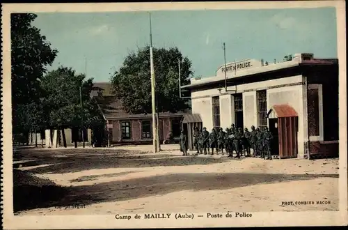 Ak Mailly le Camp Aube, Poste de Police