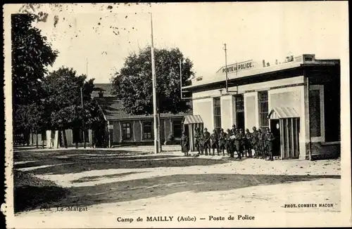 Ak Mailly le Camp Aube, Poste de Police