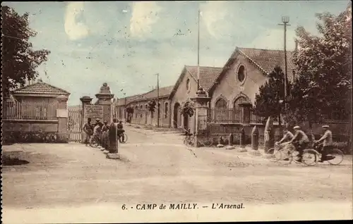 Ak Mailly le Camp Aube, L'Arsenal
