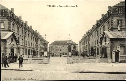Ak Troyes Aube, Caserne Beurnonville