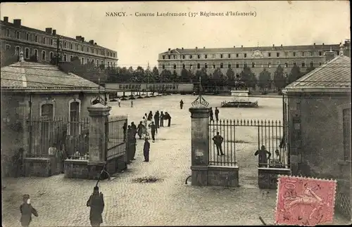 Ak Nancy Meurthe et Moselle, Caserne Landremont, 3eme Regiment d'Infanterie