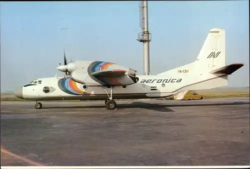 Ak Passagierflugzeug, Aeronica Antonov 32 VN-CBV