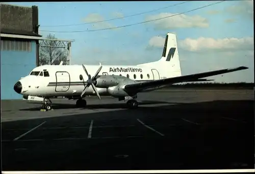 Ak Kanadisches Passagierflugzeug, Air Maritime HS 748 C-GEPI