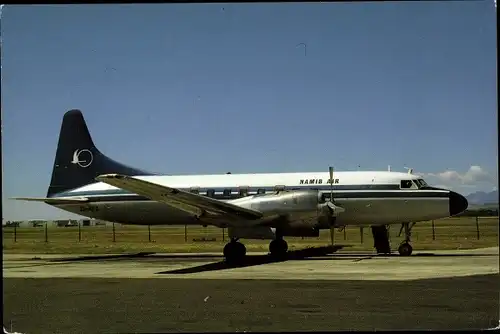 Ak Passagierflugzeug, Convair 580, Namib Air, ZS-KFA