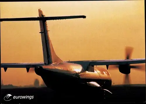 Ak Passagierflugzeug, Eurowings, Aerospatiale ATR 72